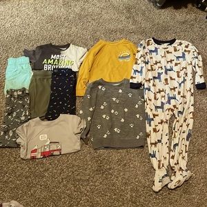 Used boy clothes size 4T & 5T